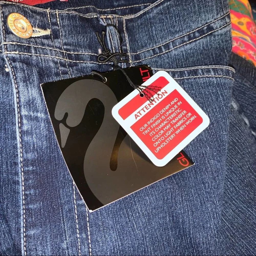Gloria Vanderbilt bareback cropped jeans size 8 NWT